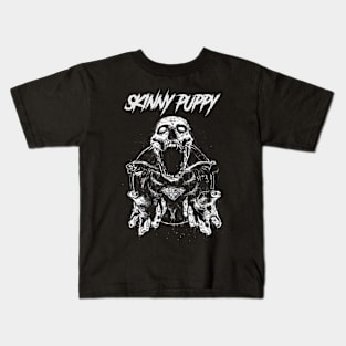 SKINNY PUPPY MERCH VTG Kids T-Shirt